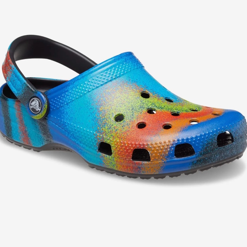 Crocs Classic Tie-Dye Graphic Clog